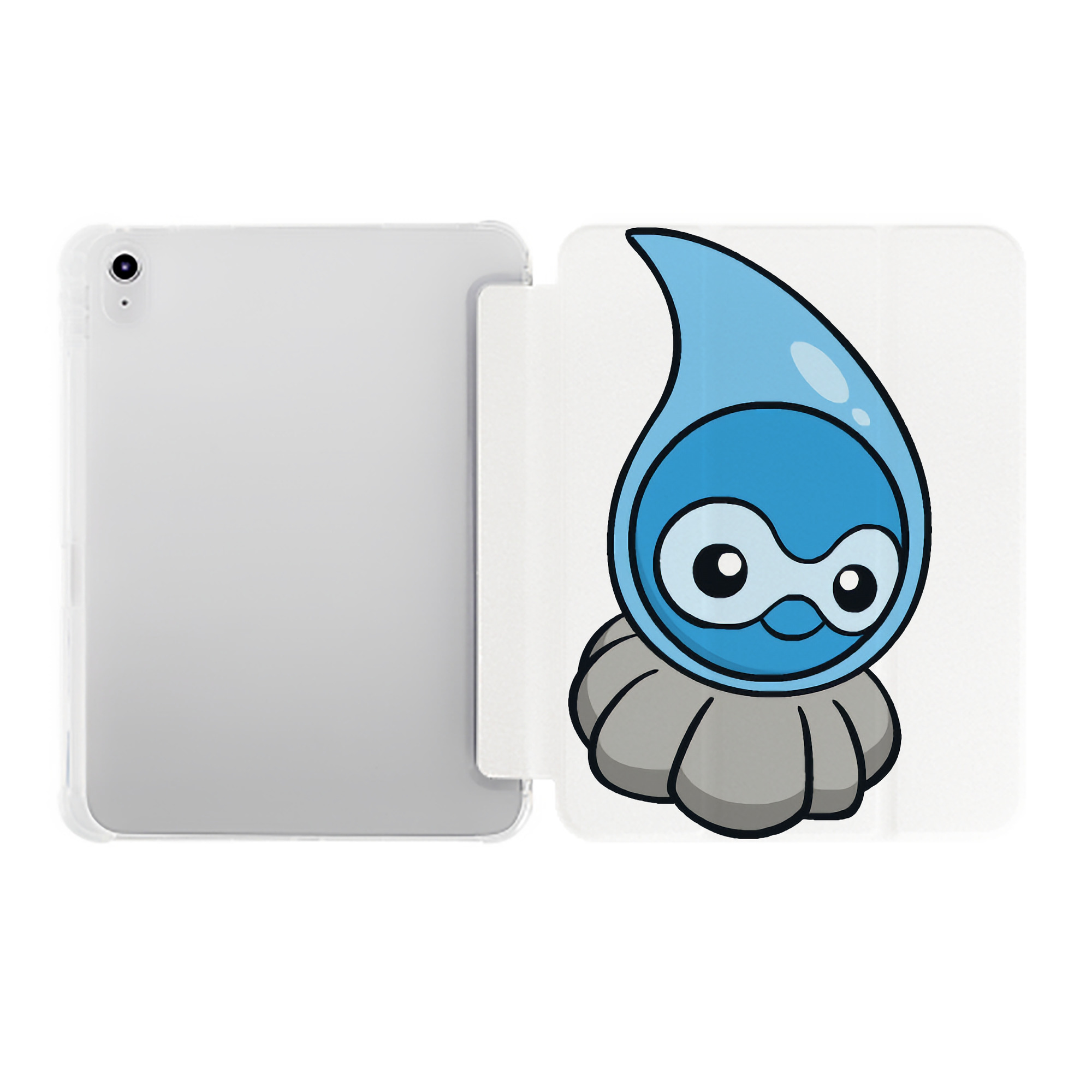 （画像用） ポケットモンスター Pokémon IPad ケース ペン収納付き 三つ折りスタンド PUレザー×シリコン 対応機種9.5/10.5/10.9インチ